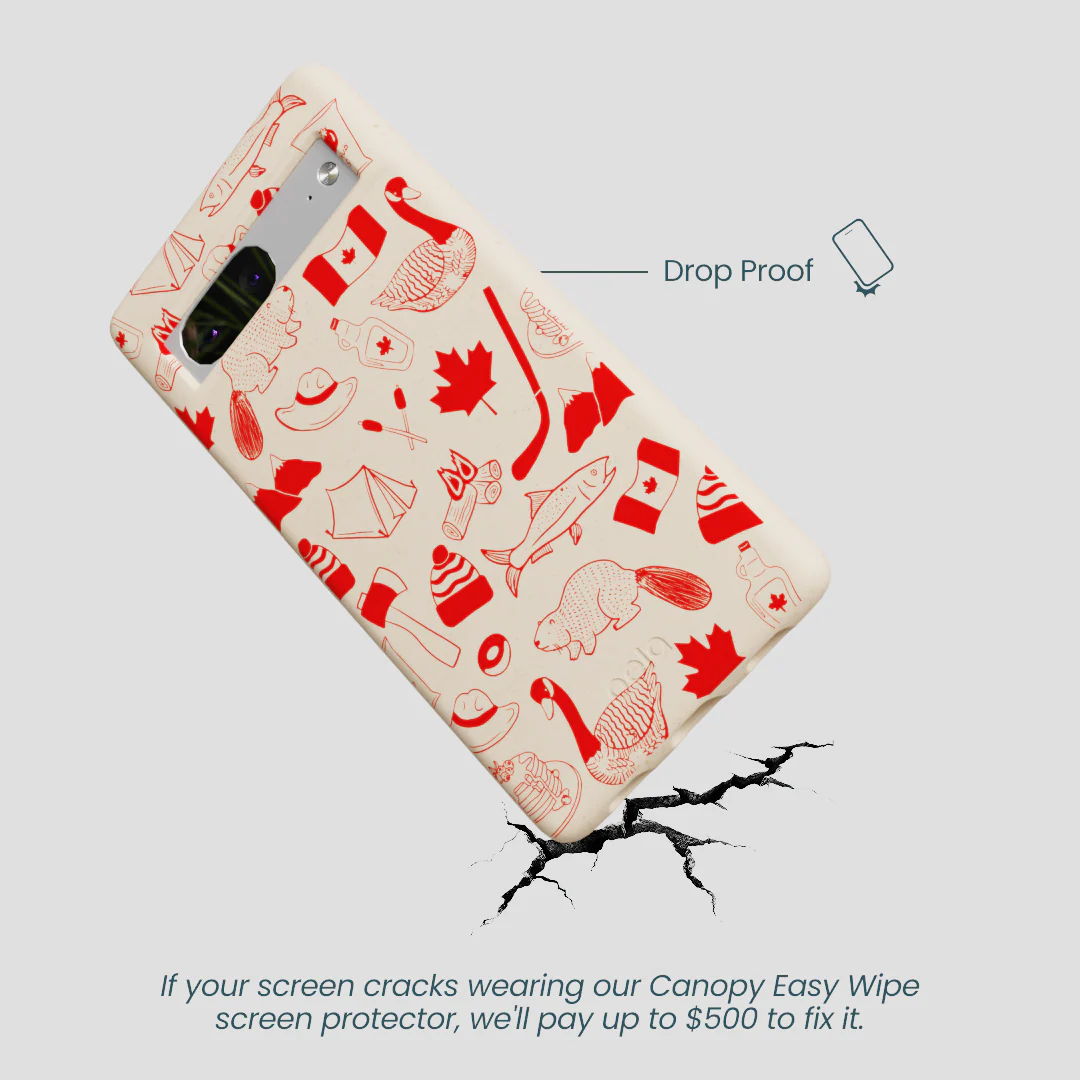 Seashell True North Red Google Pixel 7a Case - Image 5