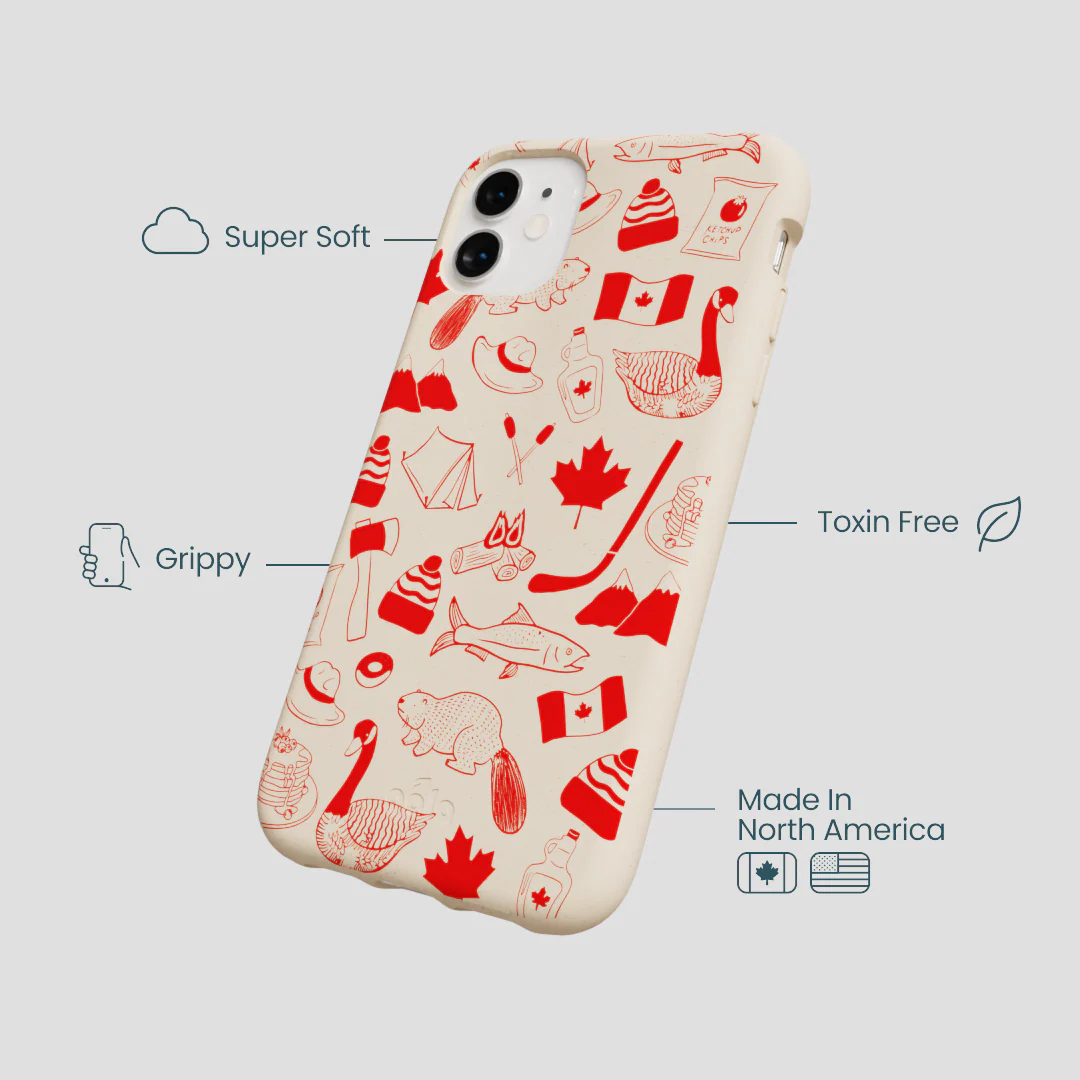 Seashell True North Red iPhone 11 Case - Image 4