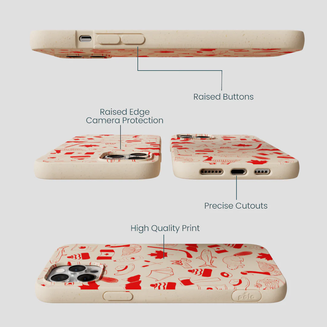 Seashell True North Red iPhone 12 Pro Max Case - Image 3