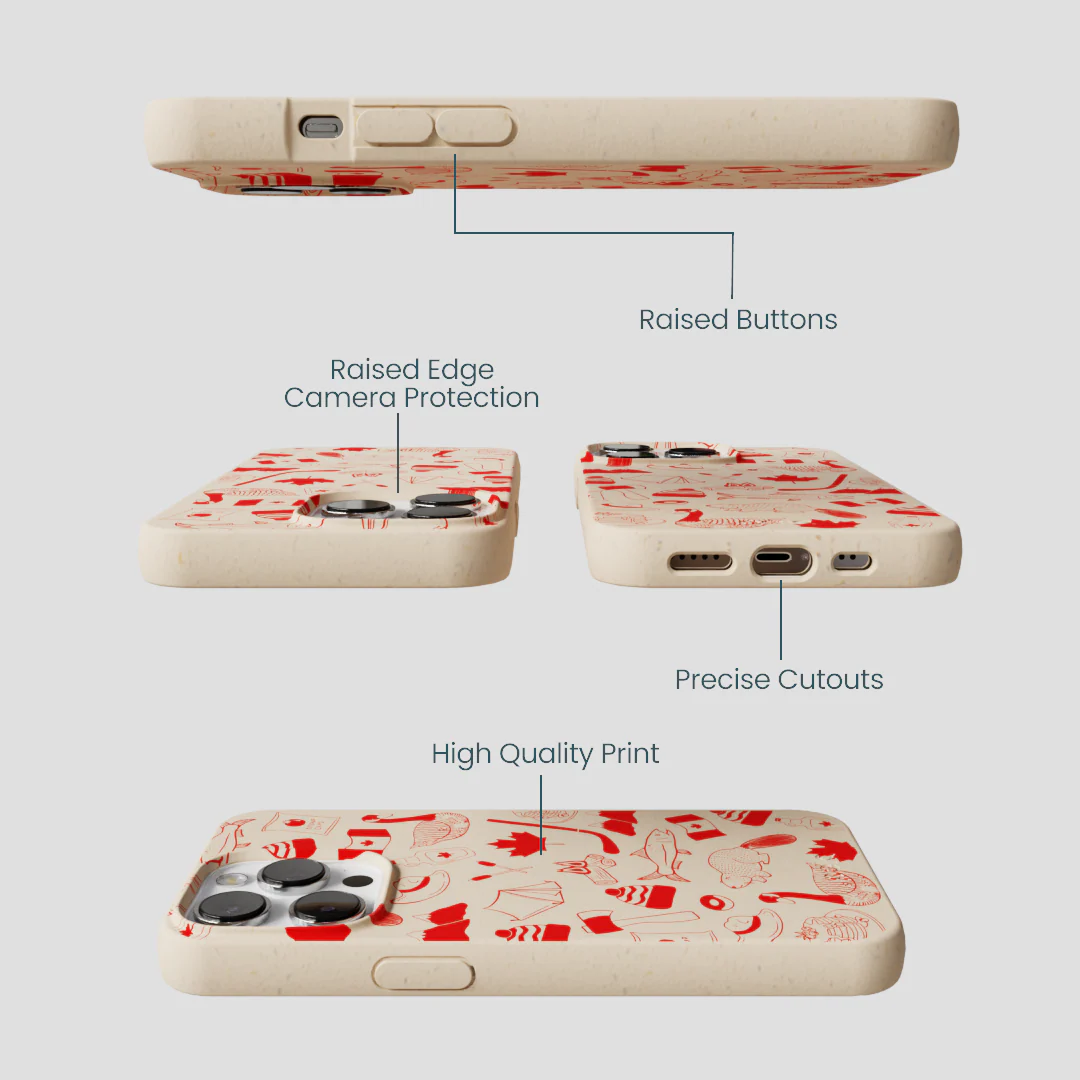 Seashell True North Red iPhone 13 Pro Case - Image 3