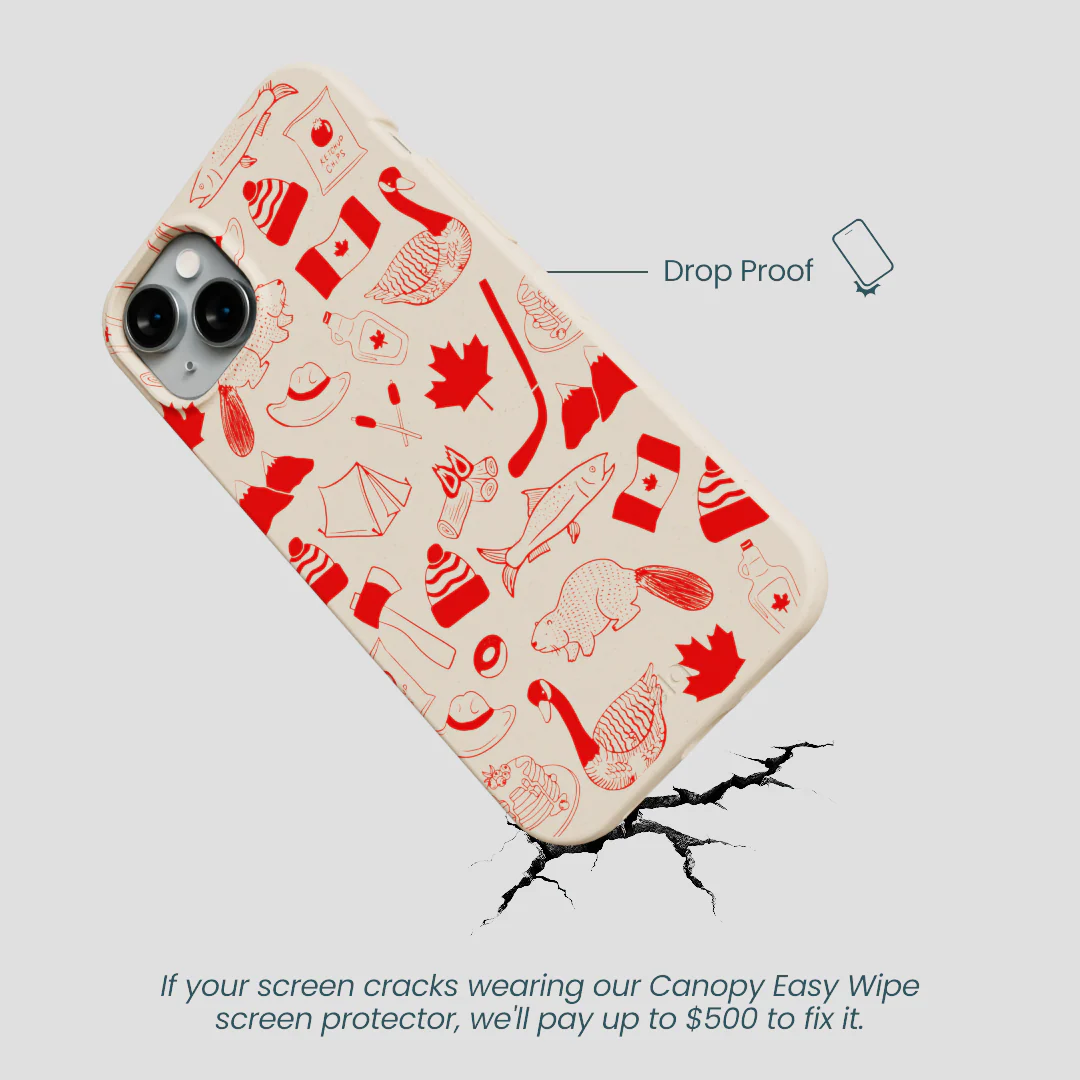 Seashell True North Red iPhone 14 Plus Case - Image 5