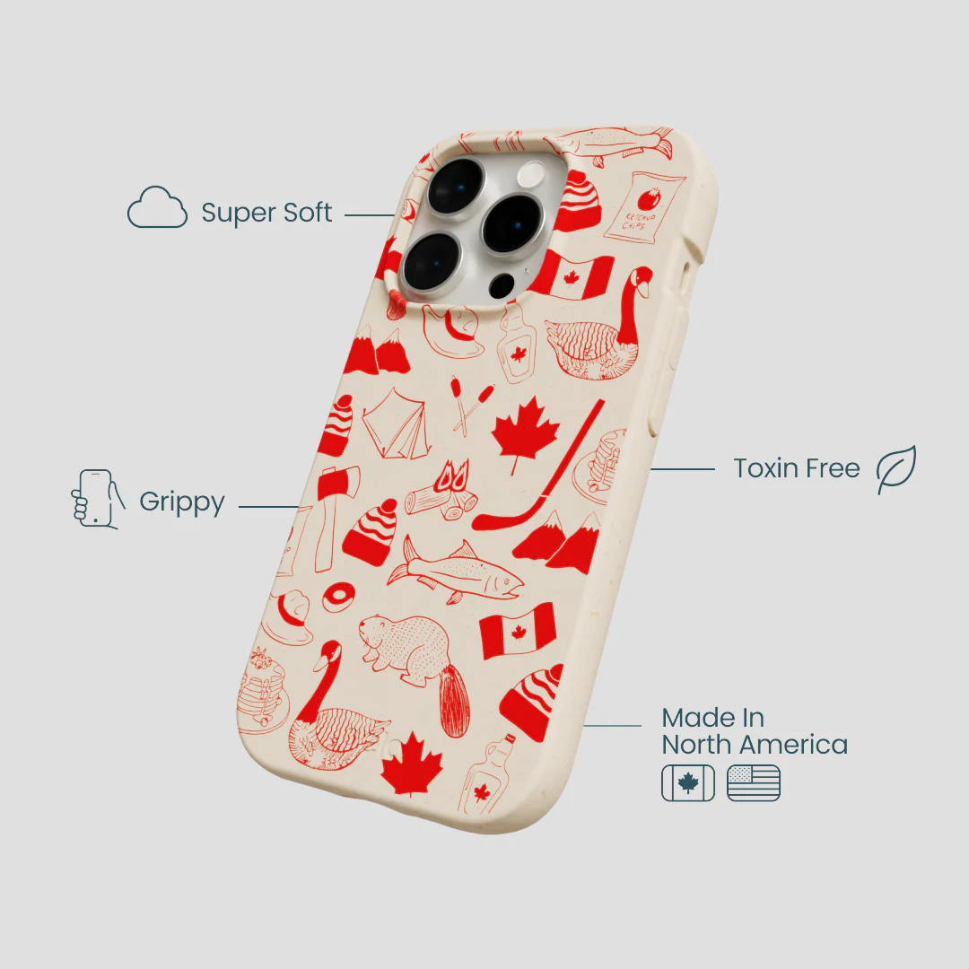 Seashell True North Red iPhone 14 Pro Case - Image 4
