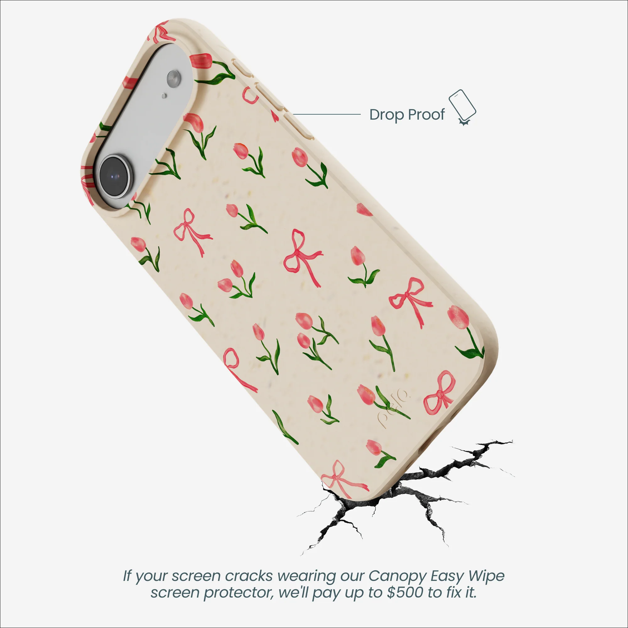 Seashell Tulip Bliss iPhone Air Case - Image 5