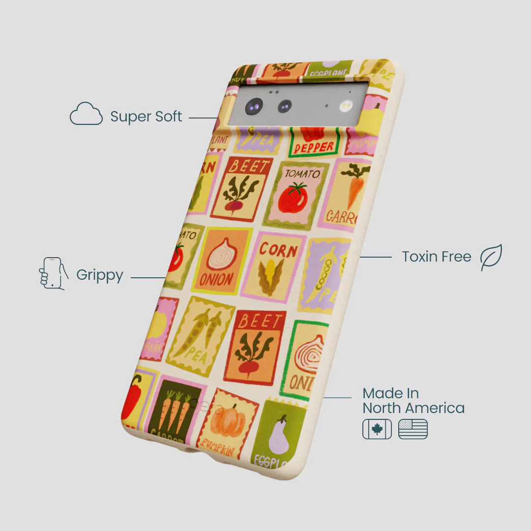 Seashell Veggie Packets Google Pixel 6 Case - Image 3