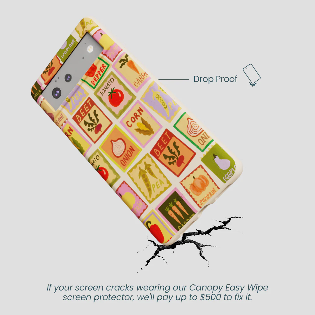 Seashell Veggie Packets Google Pixel 6 Case - Image 4