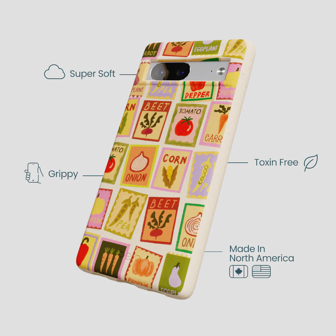 Seashell Veggie Packets Google Pixel 7a Case - Image 3