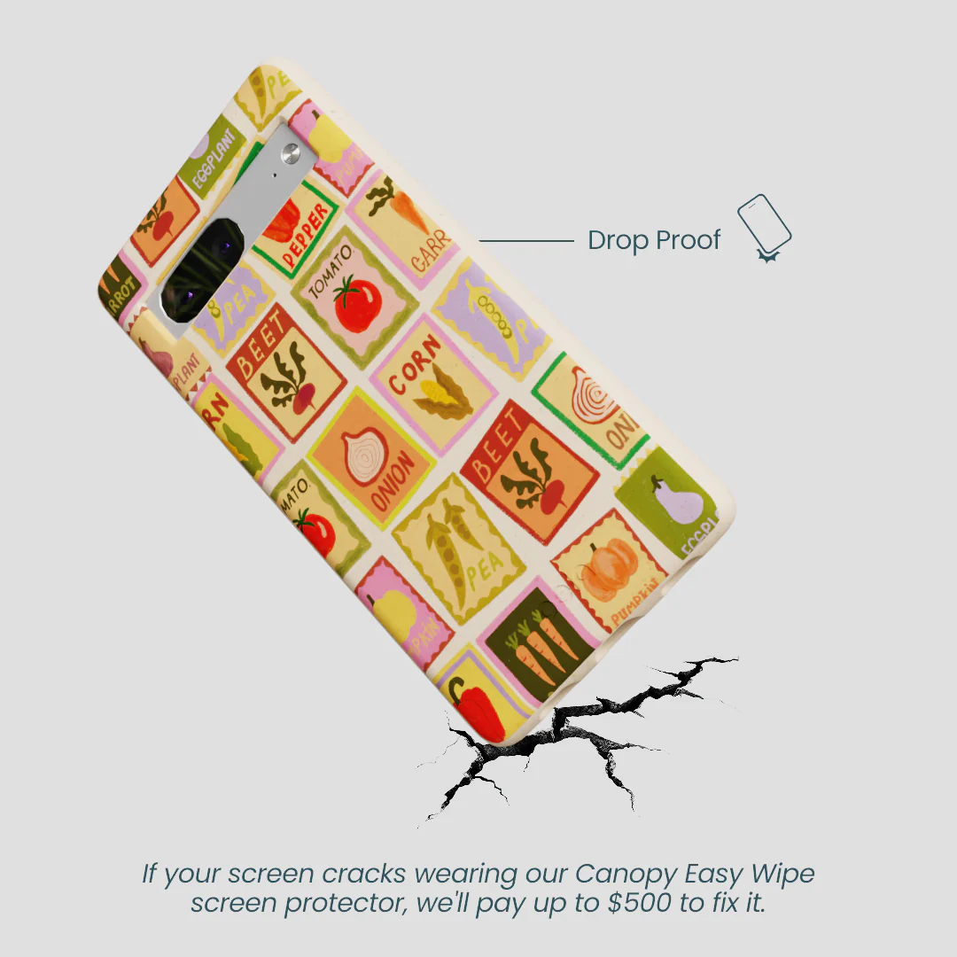Seashell Veggie Packets Google Pixel 7a Case - Image 4