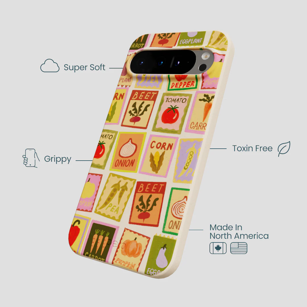 Seashell Veggie Packets Google Pixel 9 Pro XL Case - Image 3
