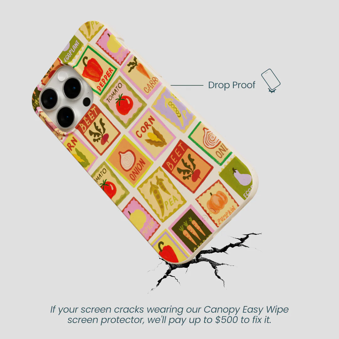 Seashell Veggie Packets iPhone 14 Pro Max Case - Image 5
