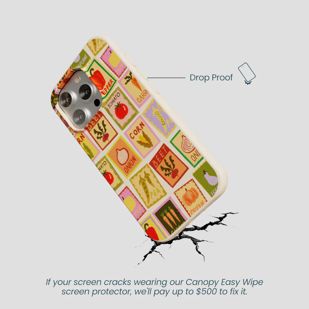Seashell Veggie Packets iPhone 16 Pro Case - Image 5