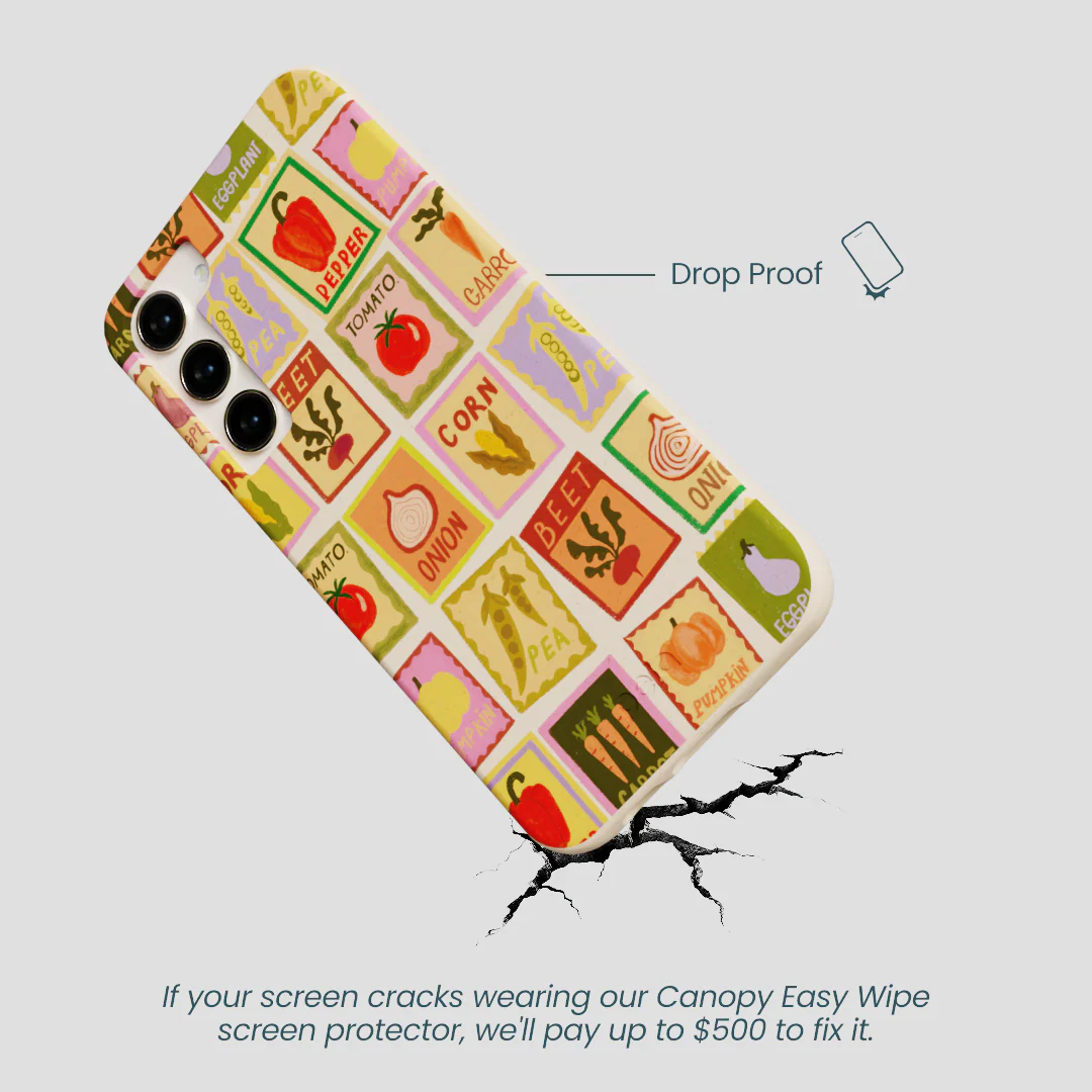 Seashell Veggie Packets Samsung Galaxy S23+(Plus) Case - Image 4