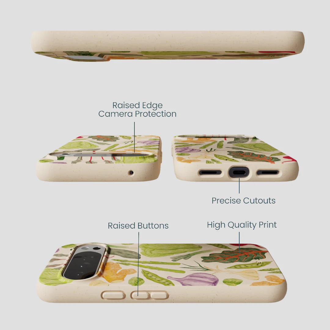 Seashell Veggie Patch Google Pixel 10 Pro XL Case - Image 3