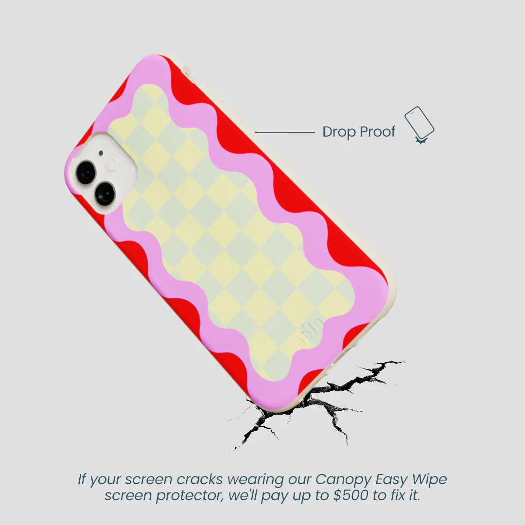 Seashell Warp Grid iPhone 11 Case - Image 4
