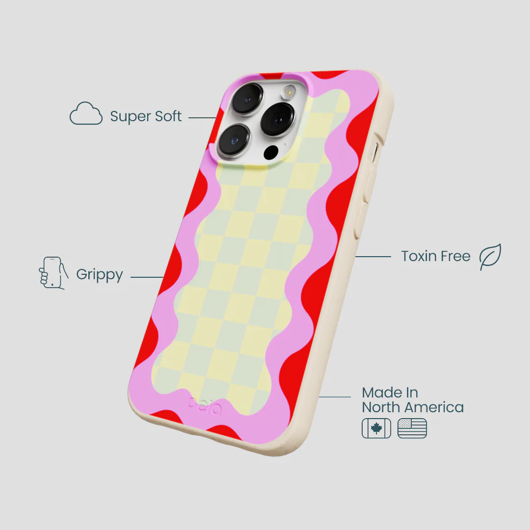 Seashell Warp Grid iPhone 13 Pro Case - Image 4