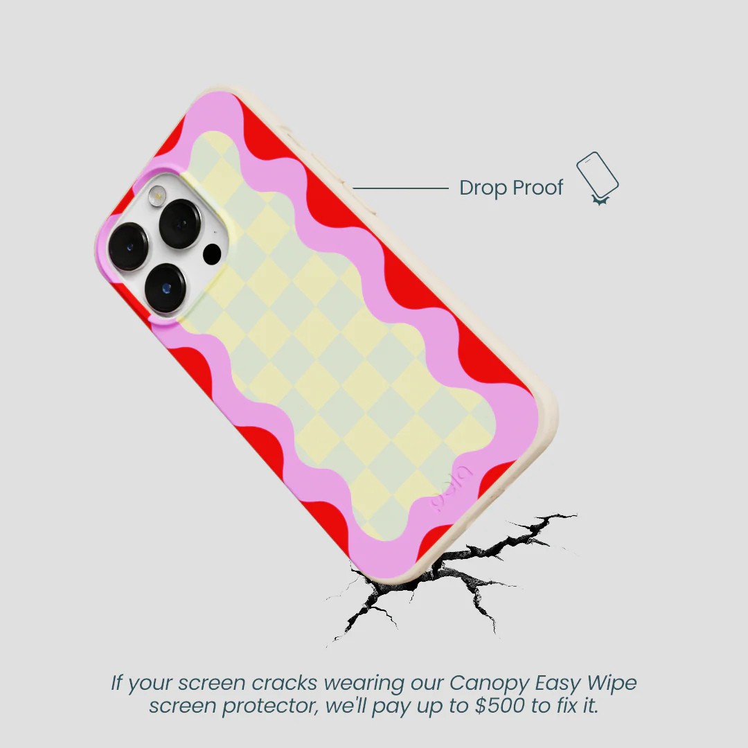 Seashell Warp Grid iPhone 13 Pro Case - Image 5
