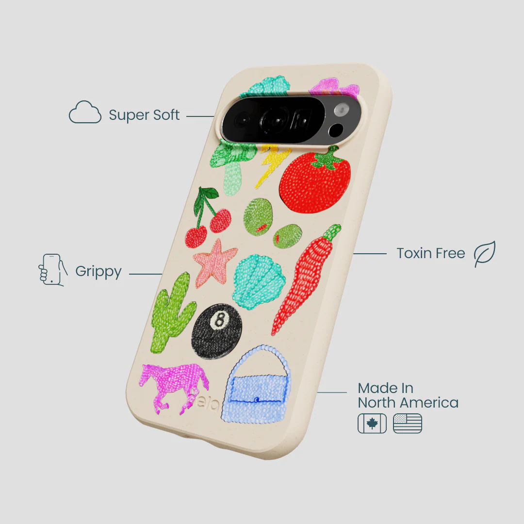 Seashell Whimsy Brooches Google Pixel 10/10 Pro Case - Image 4