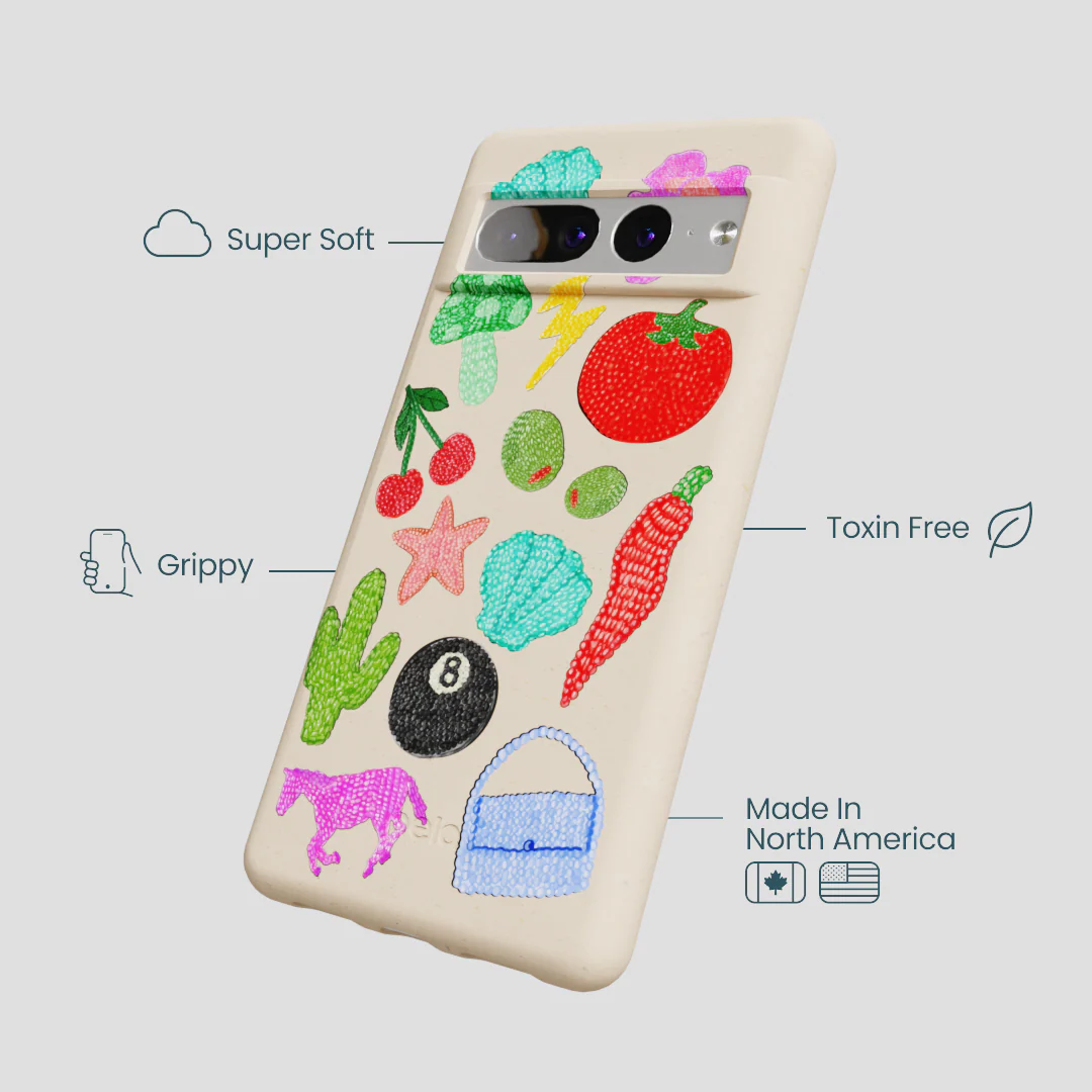 Seashell Whimsy Brooches Google Pixel 7 Pro Case - Image 4