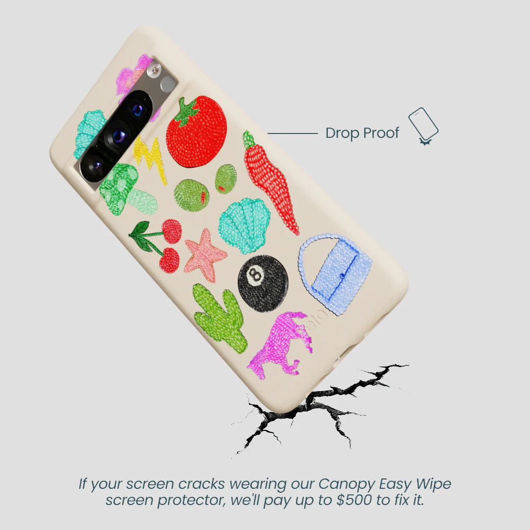 Seashell Whimsy Brooches Google Pixel 8 Pro Case - Image 5