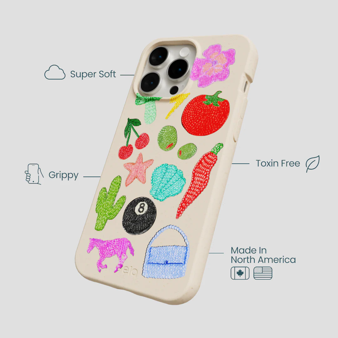 Seashell Whimsy Brooches iPhone 14 Pro Max Case - Image 4