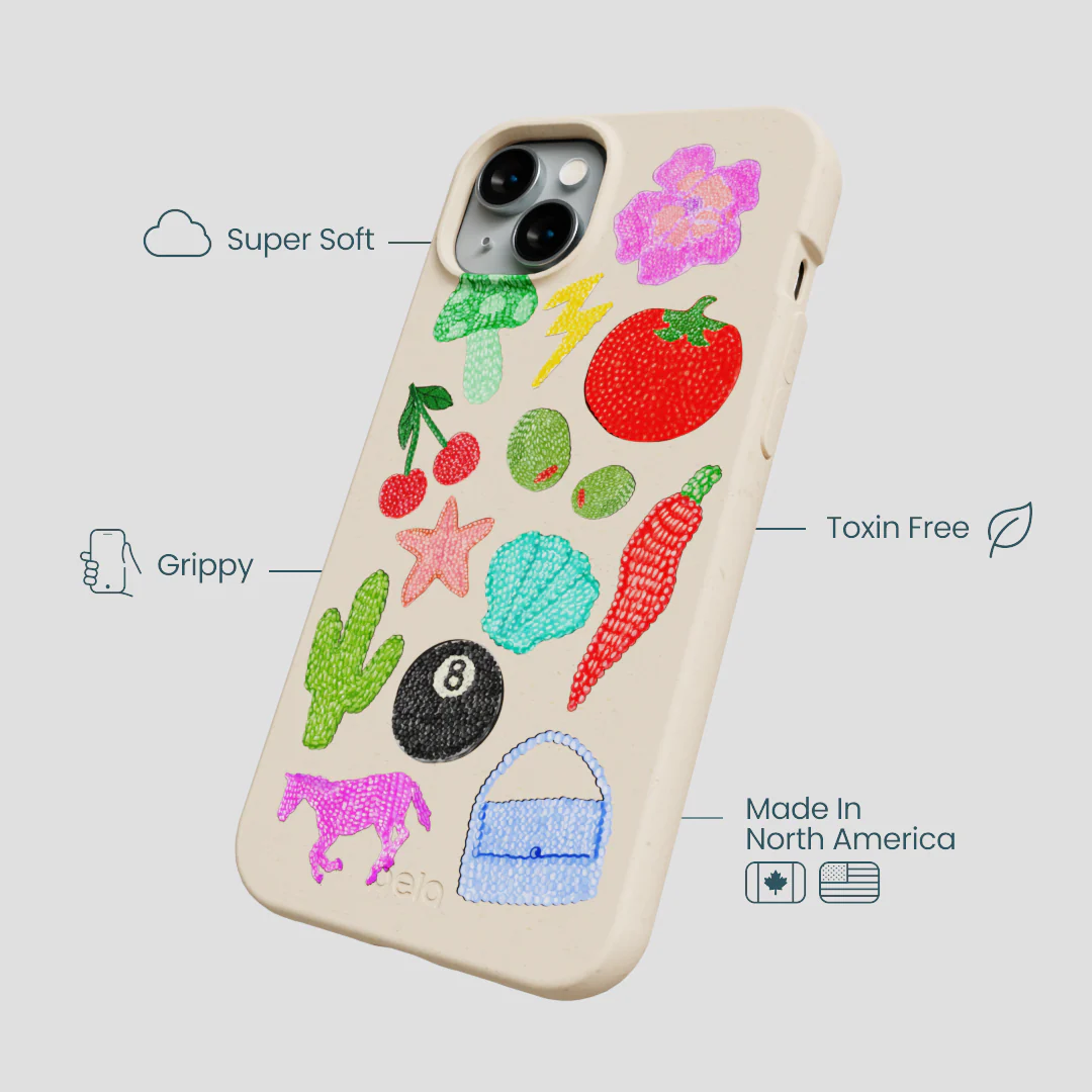 Seashell Whimsy Brooches iPhone 15 Plus Case - Image 4