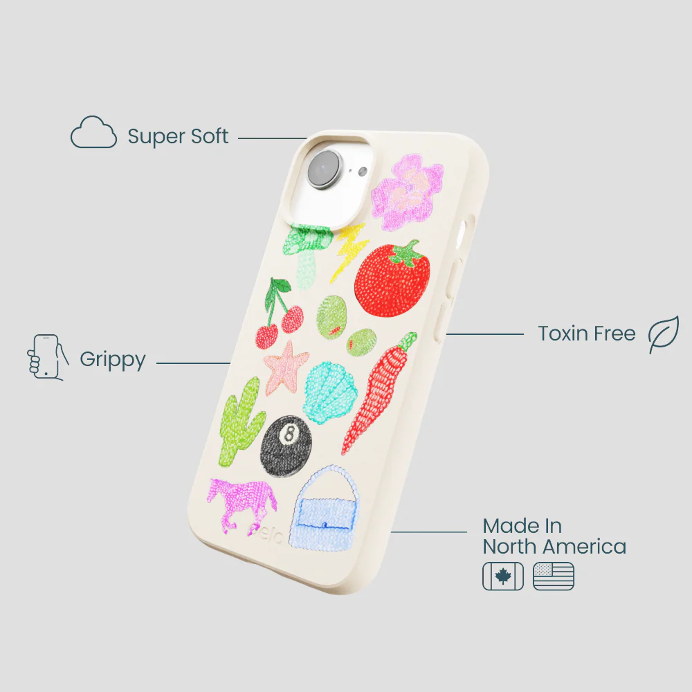 Seashell Whimsy Brooches iPhone 16e/17e Case - Image 4