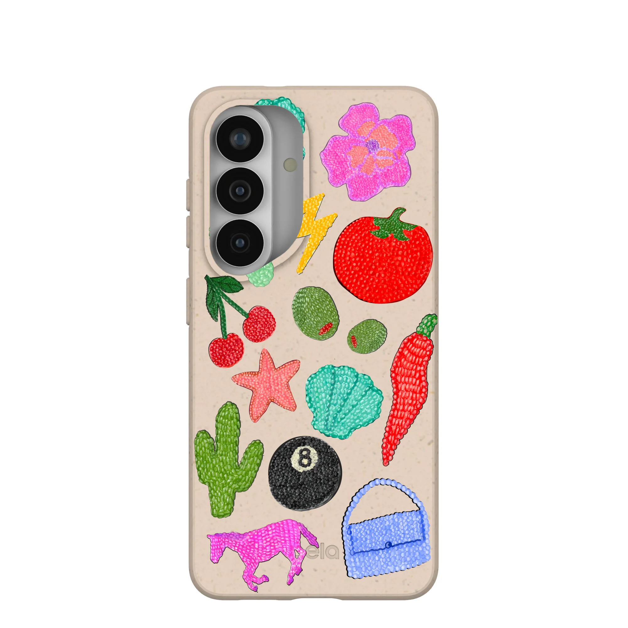 Seashell Whimsy Brooches Samsung Galaxy S26 Case