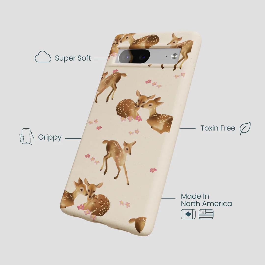 Seashell Whimsy Deer Google Pixel 7a Case - Image 4