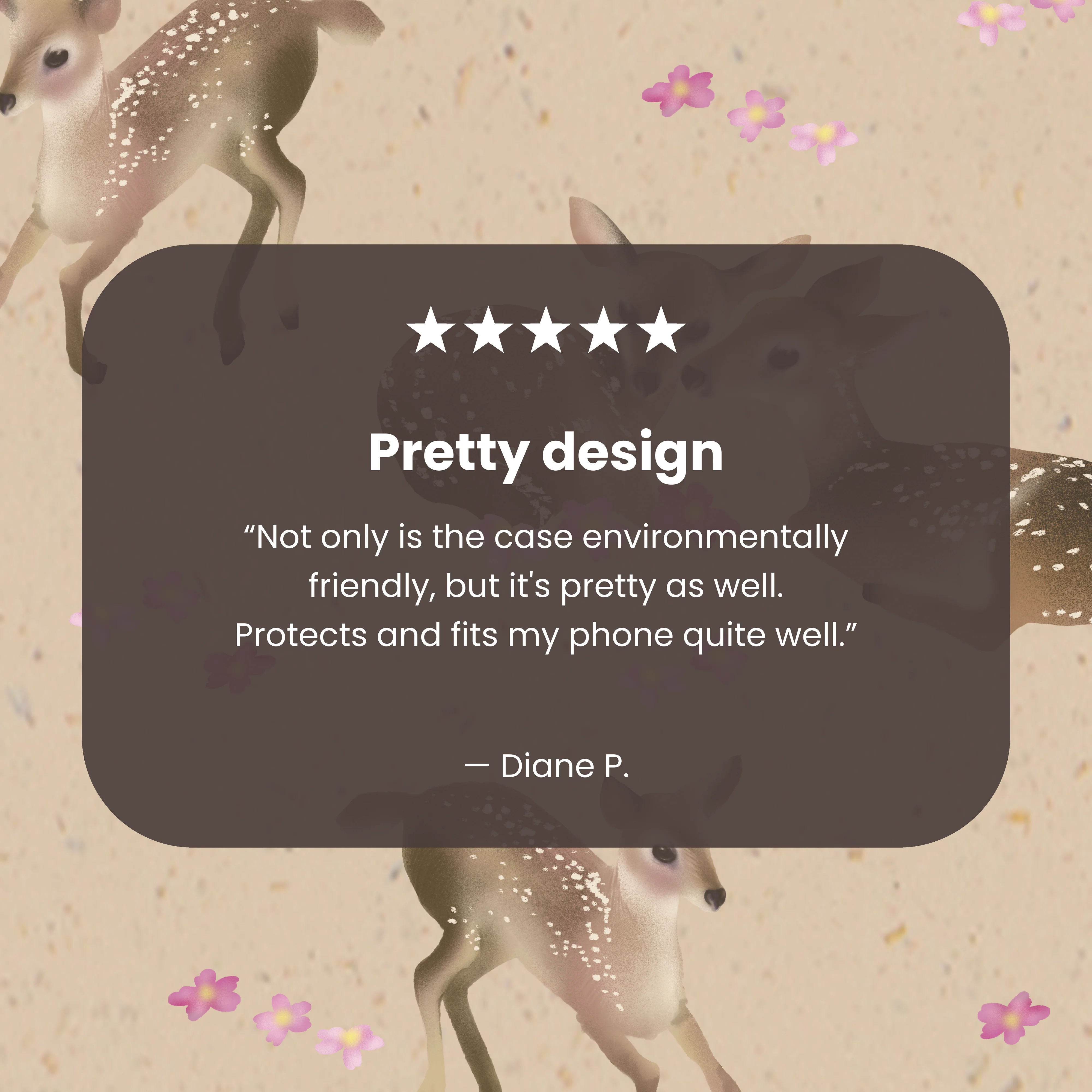 Seashell Whimsy Deer Google Pixel 8a Case - Image 4