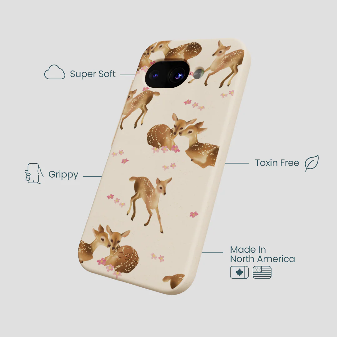 Seashell Whimsy Deer Google Pixel 9a Case - Image 4