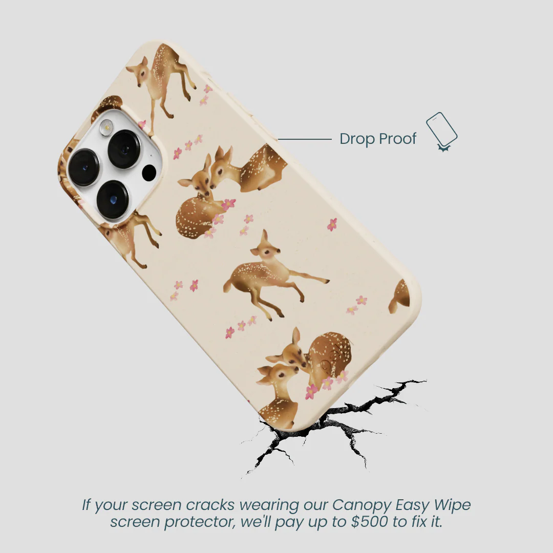 Seashell Whimsy Deer iPhone 13 Pro Max Case - Image 5