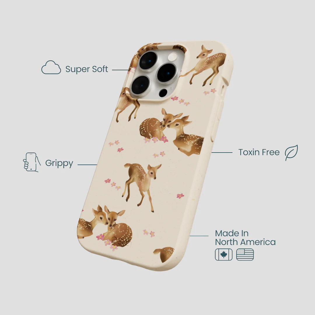 Seashell Whimsy Deer iPhone 14 Pro Case - Image 4