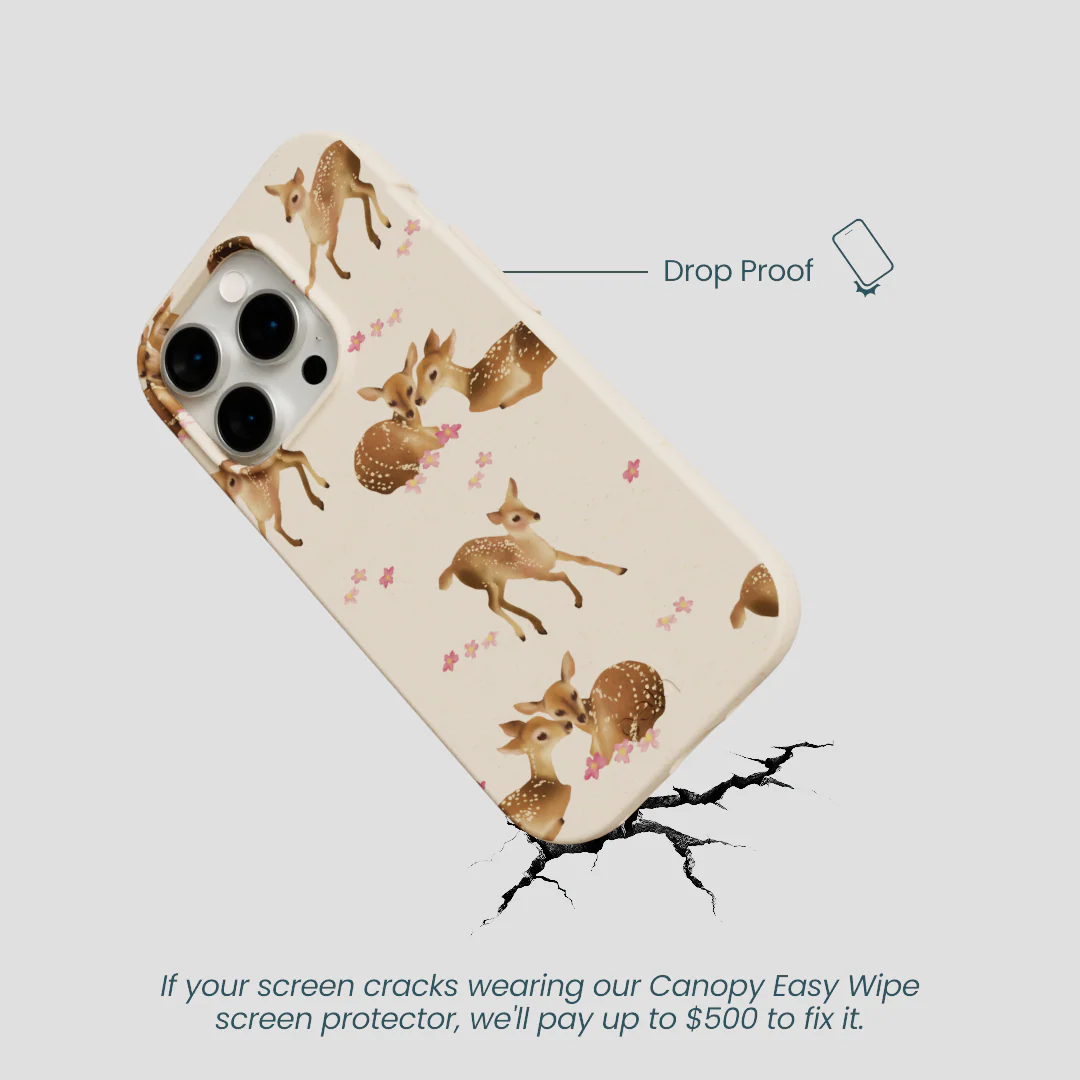 Seashell Whimsy Deer iPhone 14 Pro Case - Image 5