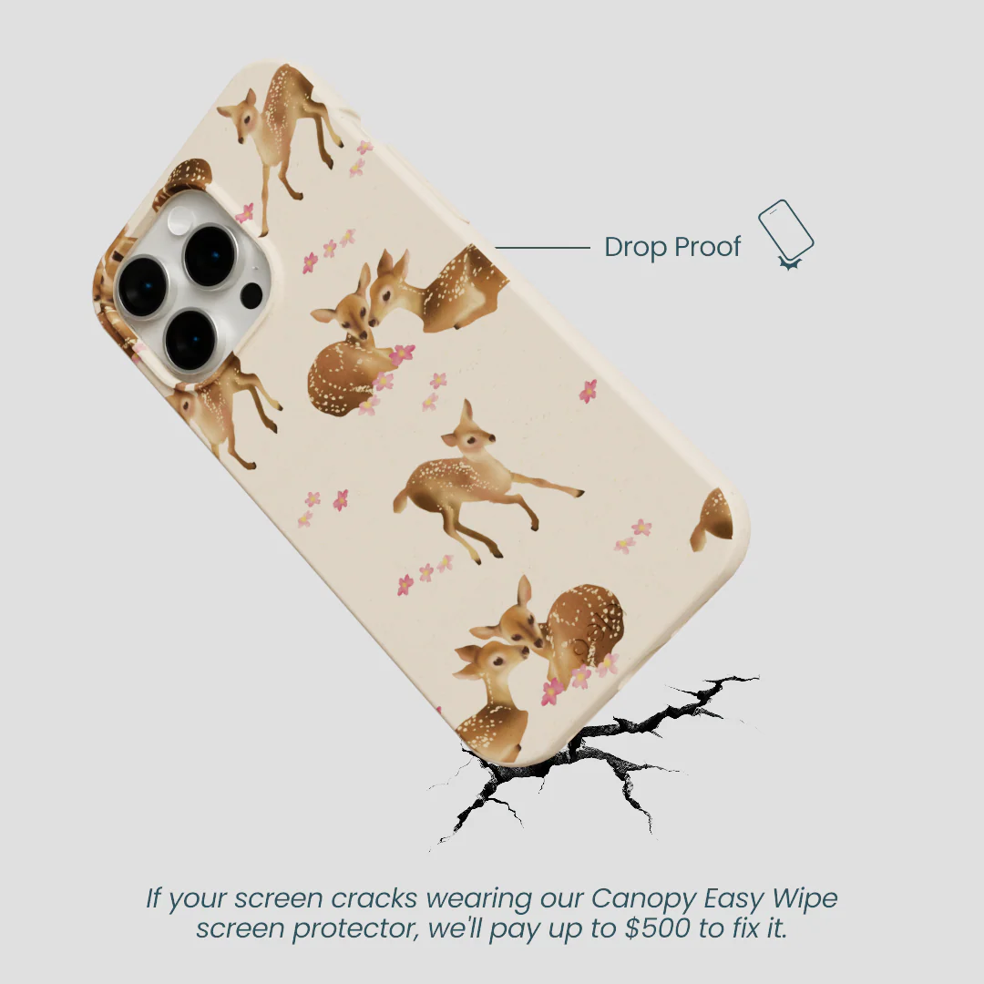 Seashell Whimsy Deer iPhone 14 Pro Max Case - Image 5
