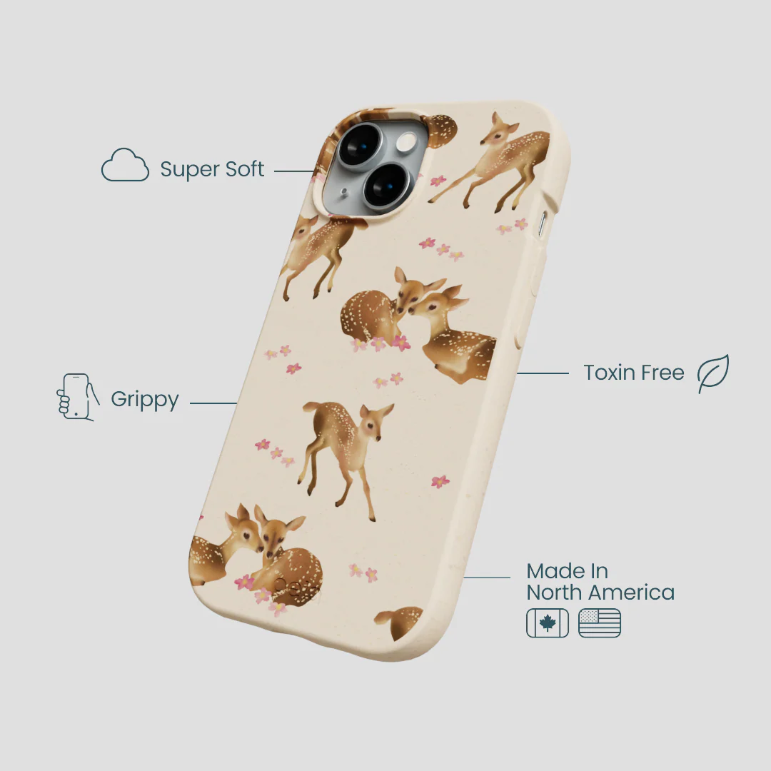 Seashell Whimsy Deer iPhone 15 Case - Image 4