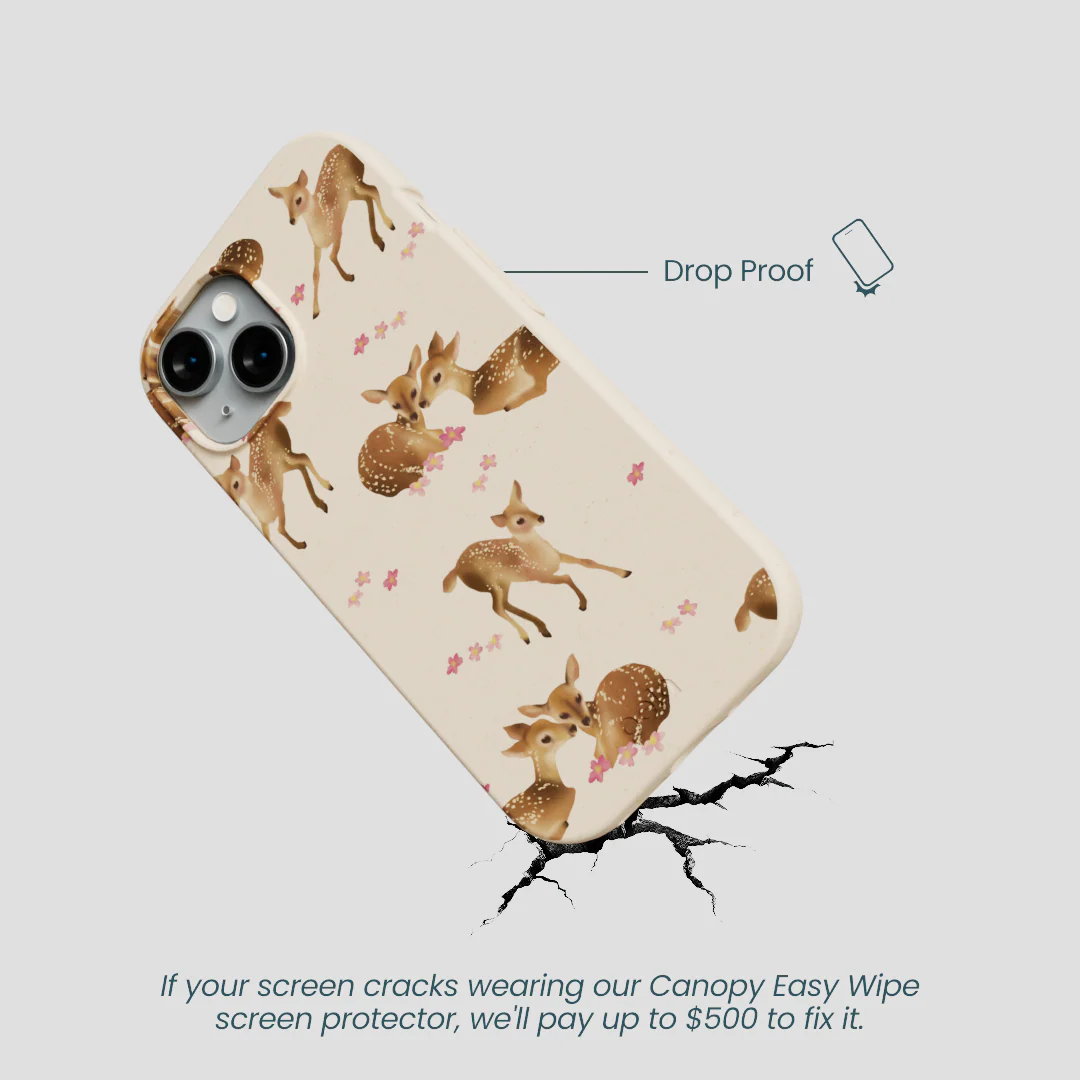 Seashell Whimsy Deer iPhone 15 Case - Image 5