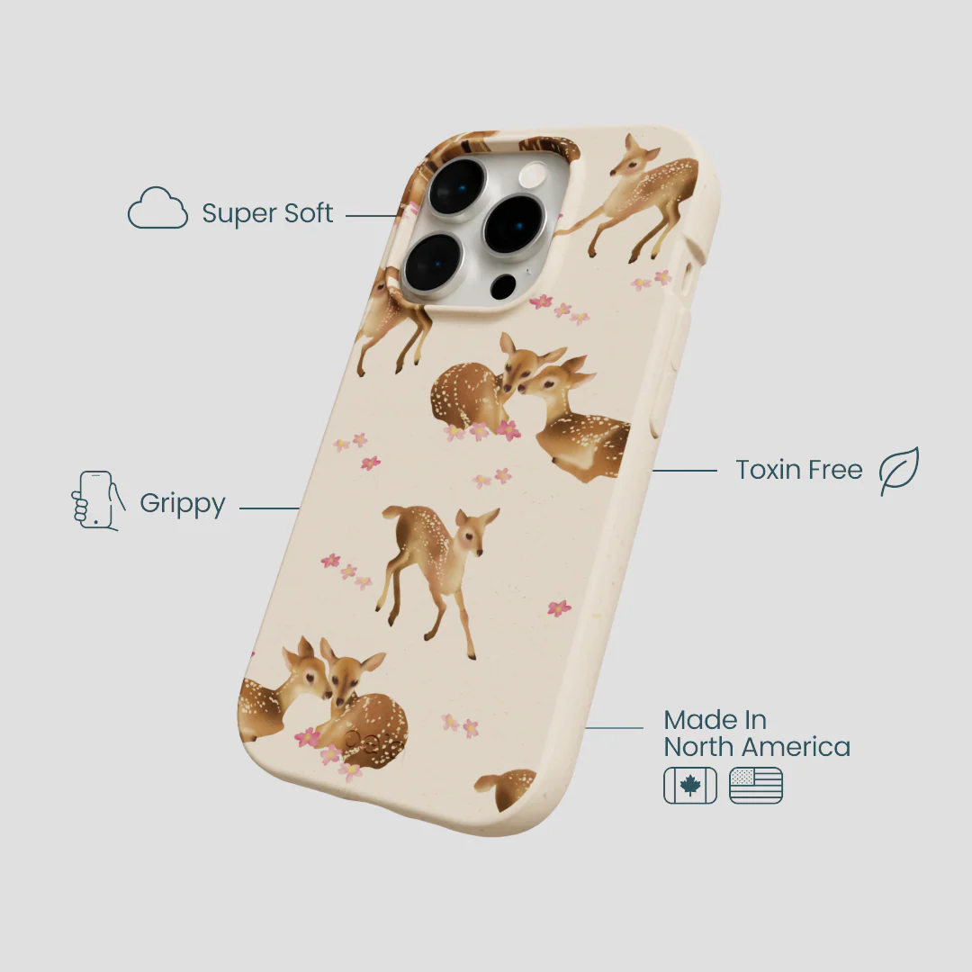 Seashell Whimsy Deer iPhone 15 Pro Case - Image 4