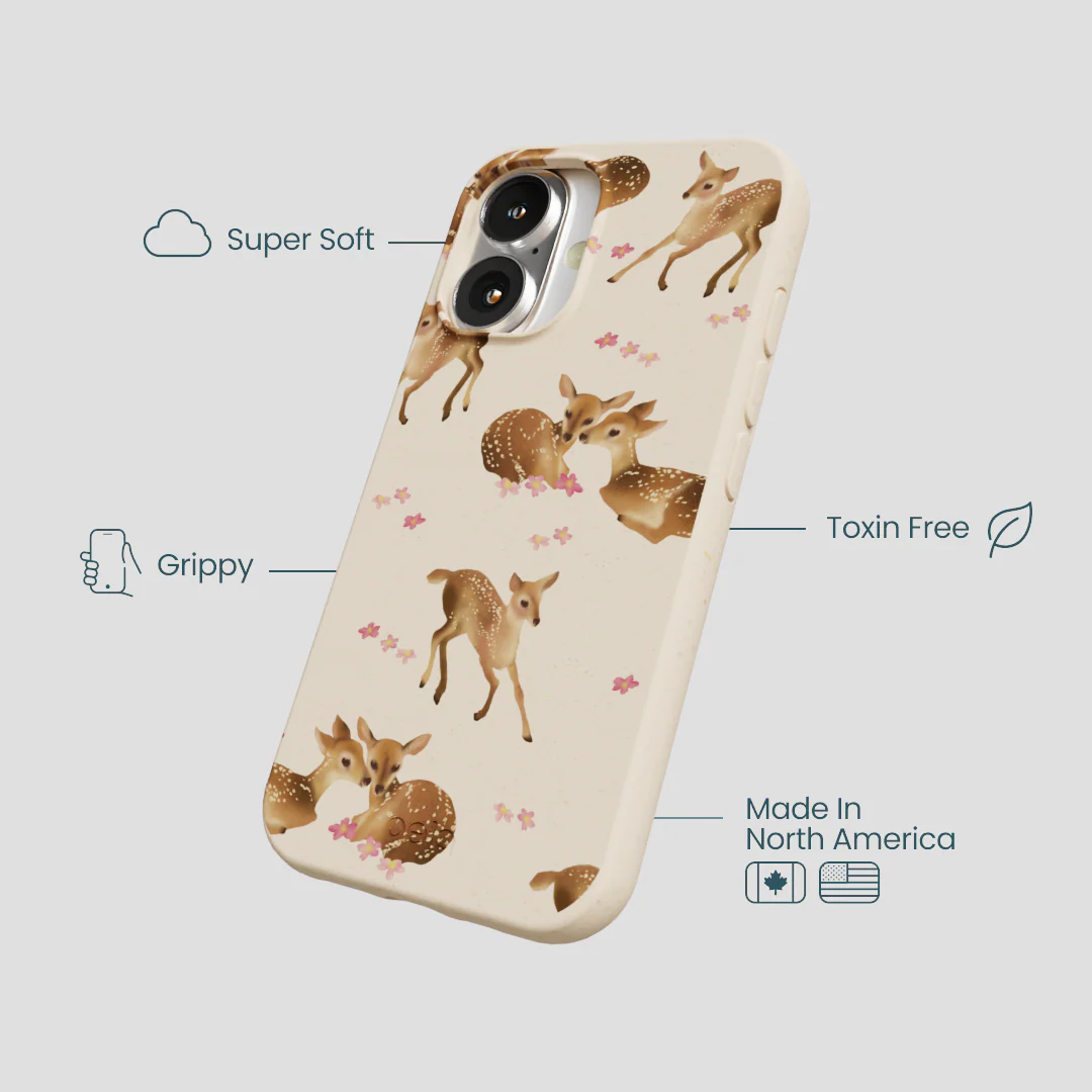 Seashell Whimsy Deer iPhone 16 Case - Image 4
