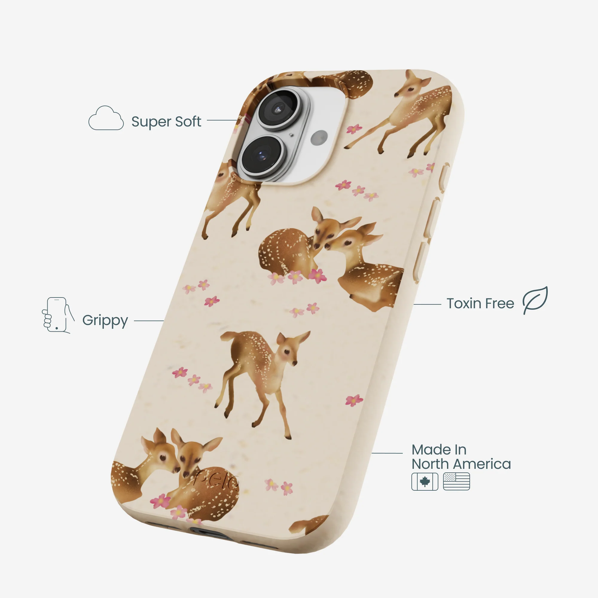 Seashell Whimsy Deer iPhone 17 Case - Image 4