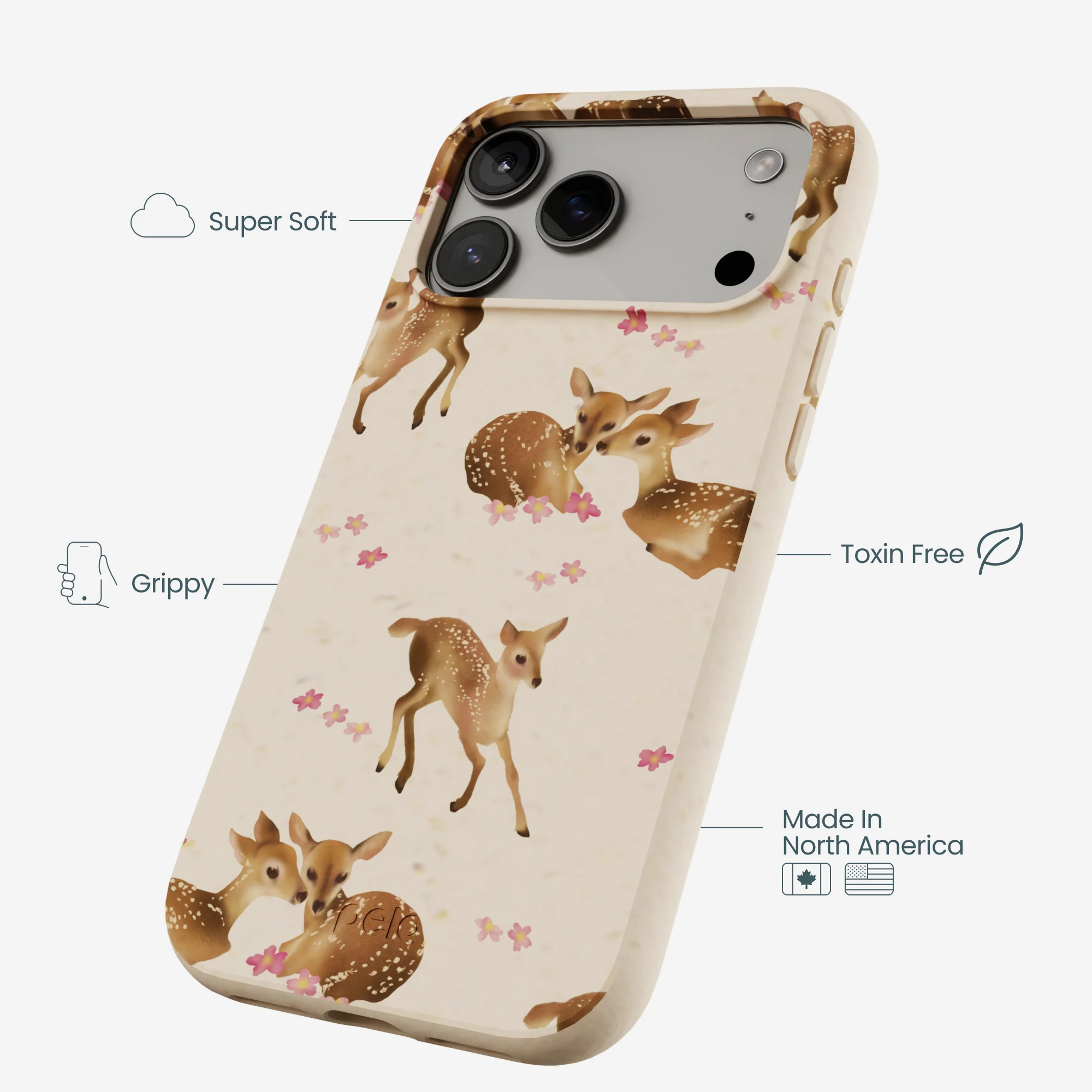 Seashell Whimsy Deer iPhone 17 Pro Max Case - Image 4
