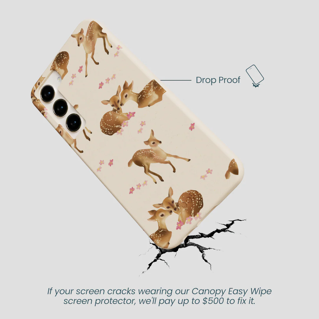 Seashell Whimsy Deer Samsung Galaxy S24+(Plus) Case - Image 5