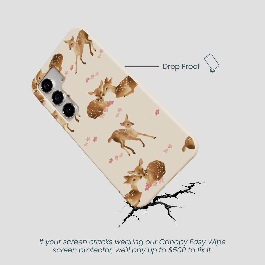 Seashell Whimsy Deer Samsung Galaxy S25 Case - Image 5