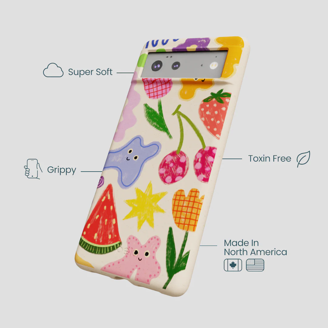 Seashell Whimsy Shapes Google Pixel 6 Case - Image 4