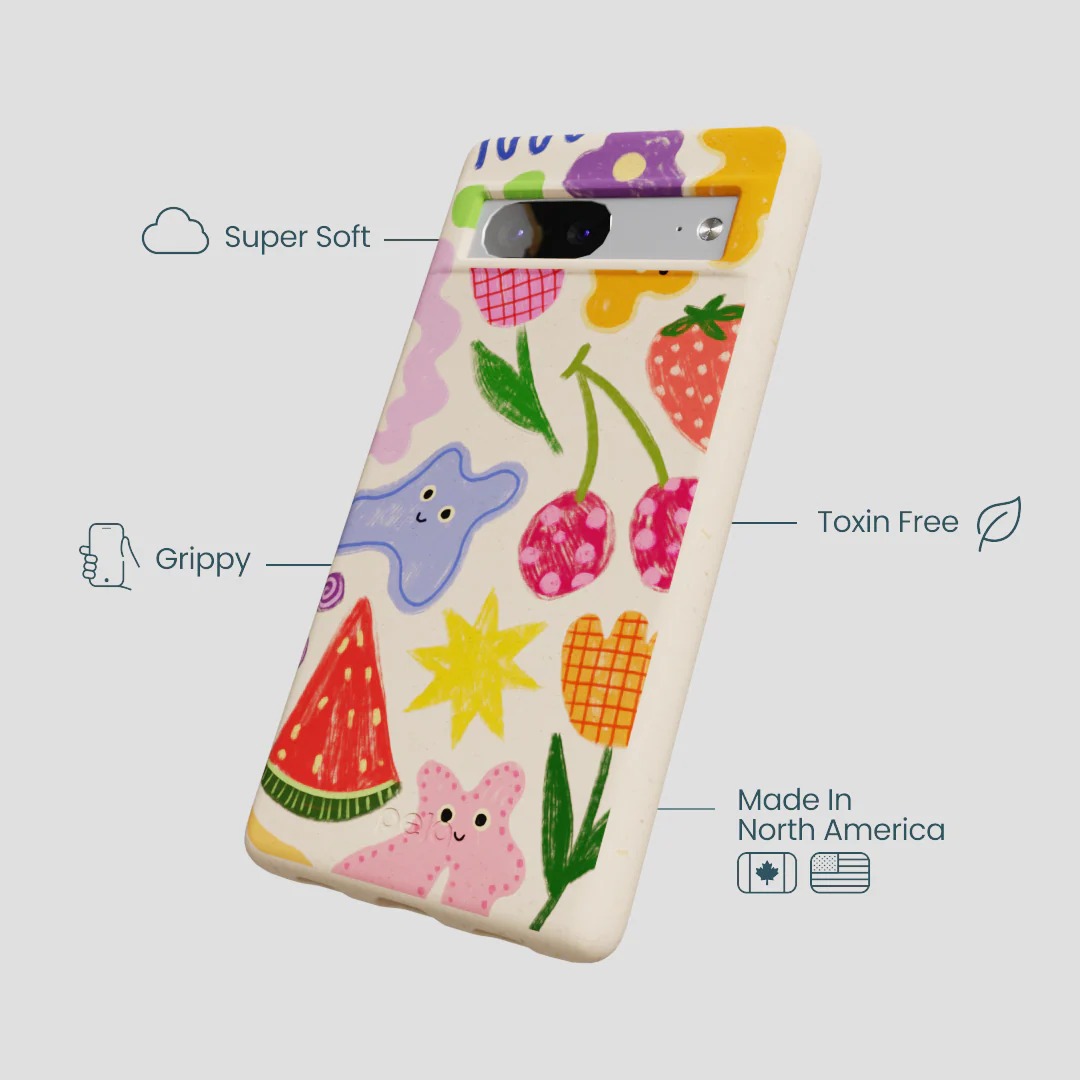 Seashell Whimsy Shapes Google Pixel 7 Case - Image 4