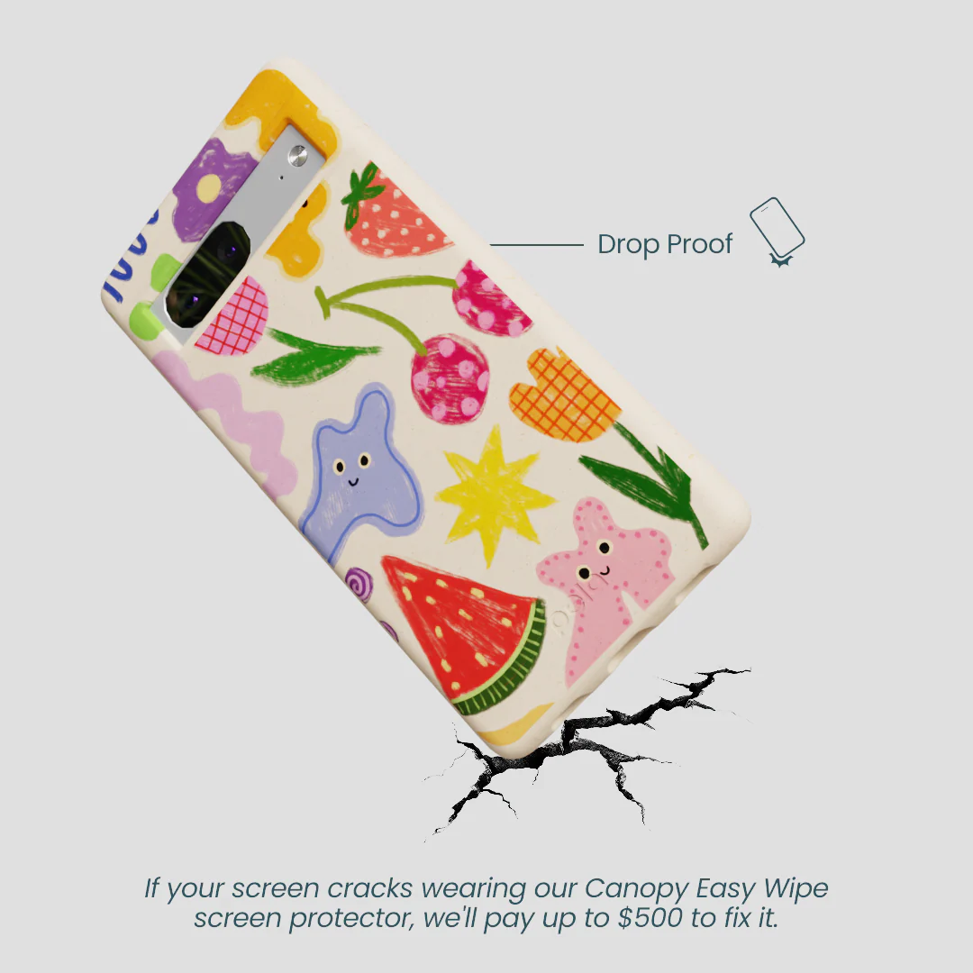 Seashell Whimsy Shapes Google Pixel 7 Case - Image 5