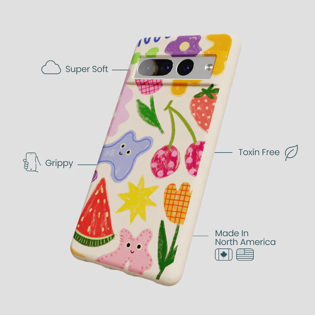 Seashell Whimsy Shapes Google Pixel 7 Pro Case - Image 4