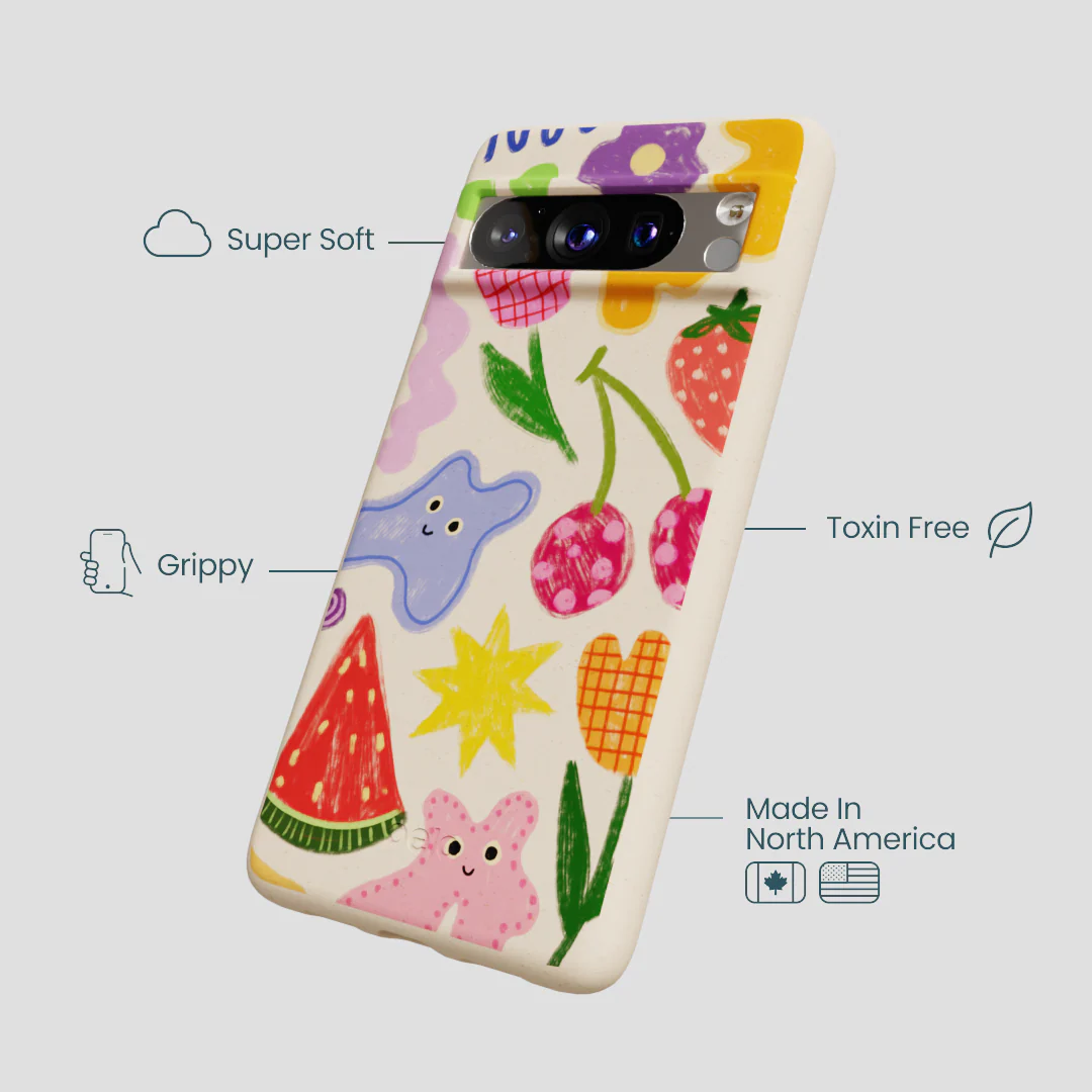 Seashell Whimsy Shapes Google Pixel 8 Pro Case - Image 4