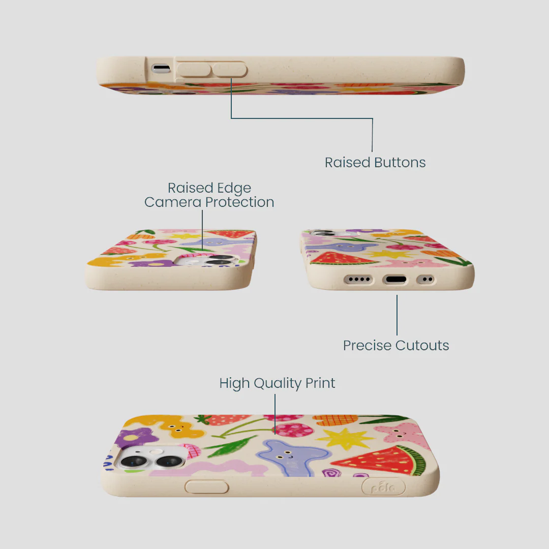 Seashell Whimsy Shapes iPhone 12 Mini Case - Image 3