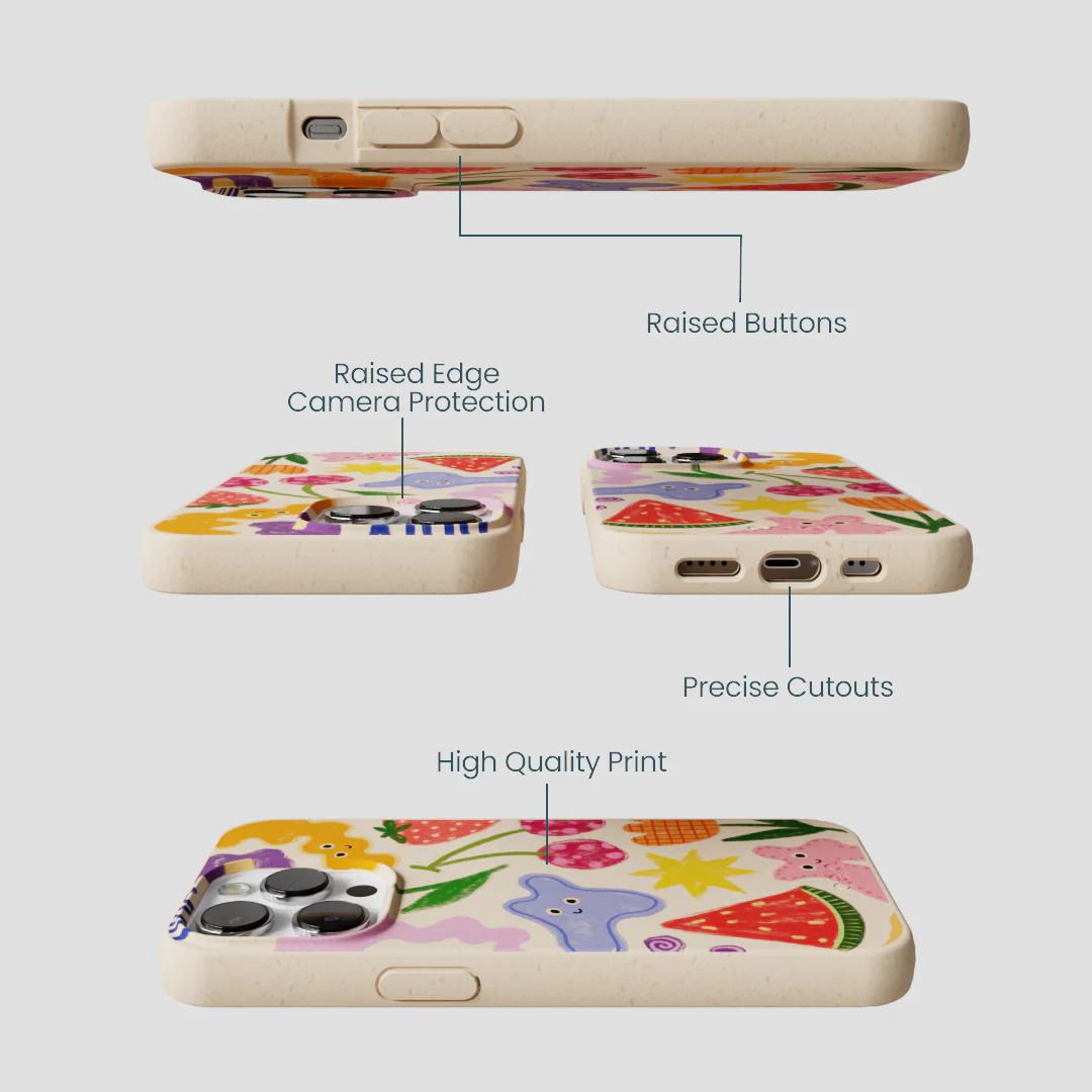 Seashell Whimsy Shapes iPhone 13 Pro Case - Image 3