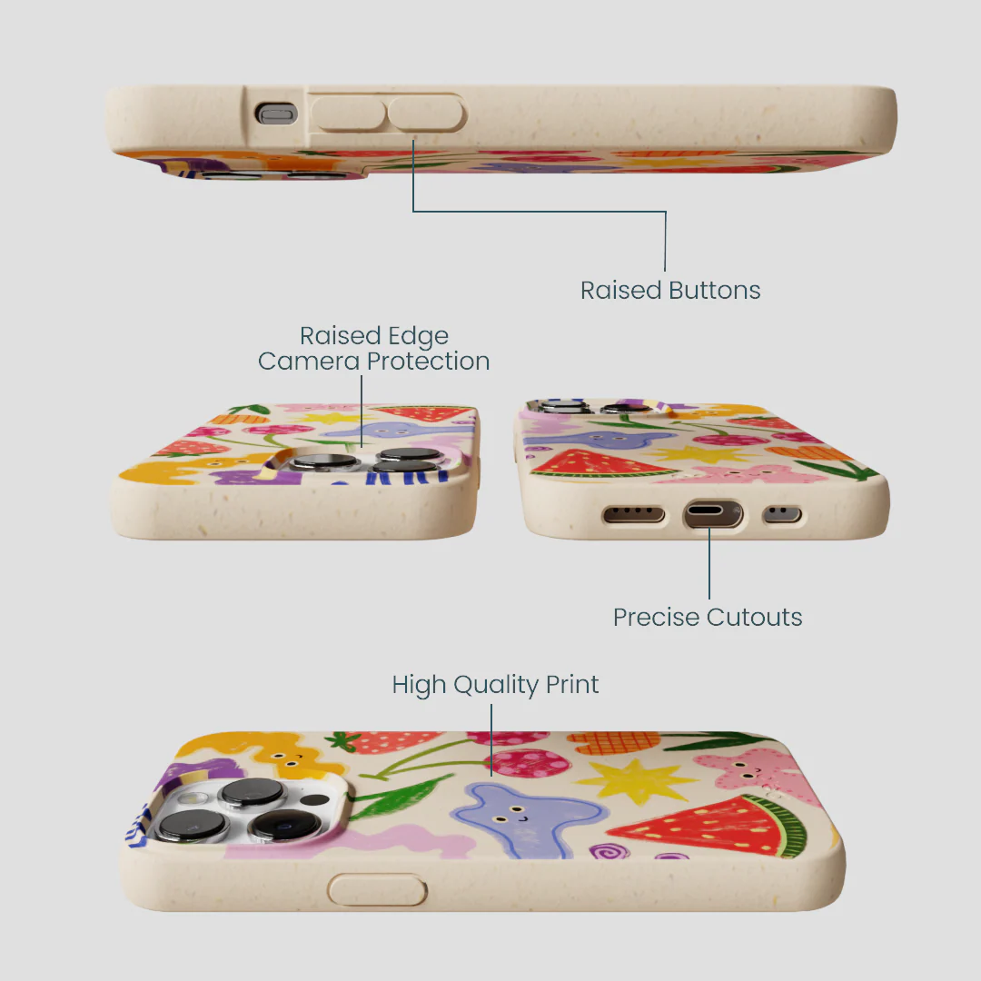 Seashell Whimsy Shapes iPhone 13 Pro Max Case - Image 3