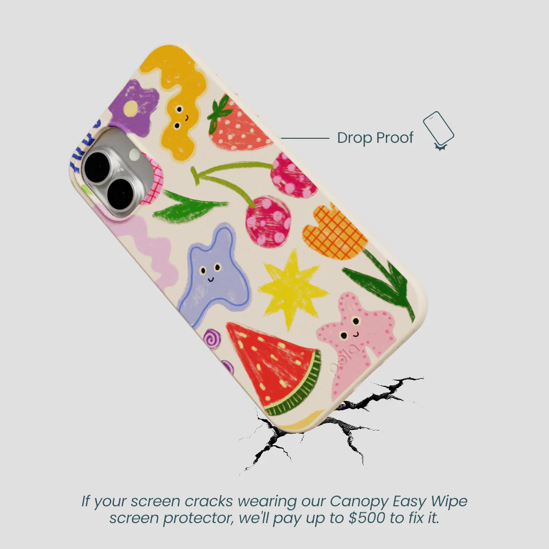 Seashell Whimsy Shapes iPhone 16 Plus Case - Image 5